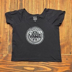 Womens small loose fitting crop top